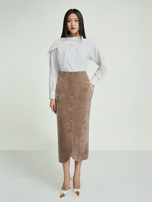 CV nhung loang vạt tròn